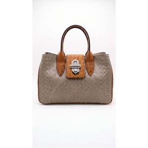 Bolso Estructurado en Piel de Cocodrilo Genuina - Hecho en Italia - Art. 26110 - Product Image 1