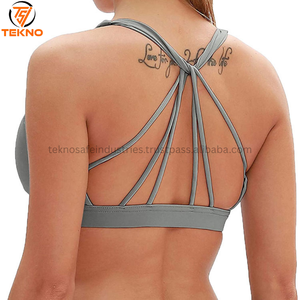 Sujetador deportivo de último diseño 2025, compresión suave con soporte completo, copas extraíbles, sujetador elástico transpirable para Yoga y correr de talla grande - Product Image 6