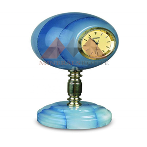 Nouvelle arrivée 2025, horloge sphérique en onyx naturel de qualité supérieure, haute qualité, étanche, artisanale, objet de collection, décoration d'amour, vente chaude - Product Image 4