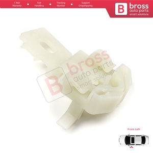 BWR804 Clips de réparation de lève-vitre 2 avant gauche pour Primera P12 WP12 2001-2008 Qashqai MK1 J10 NJ10 JJ10E 2006-2013 80771AV601 - Product Image 5