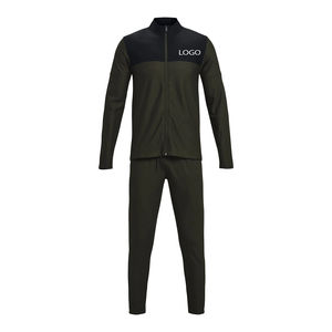 Ensemble de survêtement décontracté d'hiver en molleton technique sur mesure 2025, 100% polyester respirant, uni, unisexe - Product Image 1