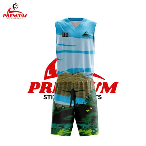 Maillot de basket-ball unisexe personnalisable 2025, 100 % polyester, réversible, sans manches, respirant, grande taille, entraînement - Product Image 1