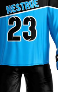 Conjunto de uniforme de hockey sobre hielo personalizado de alta calidad, respetuoso con el medio ambiente, absorbe la humedad, precio bajo, diseño de sublimación, uniforme de hockey sobre hielo para hombres, OEM - Product Image 5