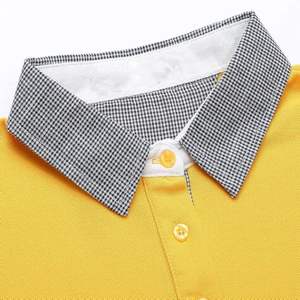 Nueva Camiseta Polo Casual para Hombre 100% Algodón, Diseño Sólido de Alta Calidad con Decoración de Botones, Opción de Talla Grande Disponible - Product Image 3