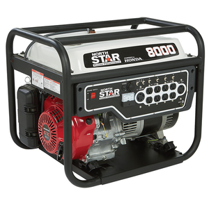 VENTAS CALIENTES Generador Portátil de Grado Comercial NorthStar con Motor Honda GX390 OHV, 6600 Vatios Nominales, 8000 Vatios de Pico - Product Image 1