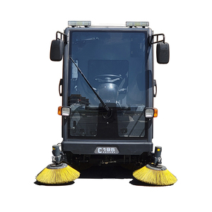 Machine de nettoyage de balayeuse de sol électrique S3 48V avec brosse latérale et batterie nouvel état pour une utilisation dans la rue - Product Image 2