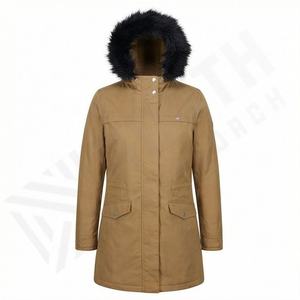 Veste parka pour femme, nouvelle mode, couleur personnalisée, taille XL, matelassée, respirante, avec poche décorative, chaude, élégante, thermique pour l'hiver - Product Image 1