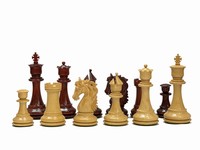Juego de Ajedrez Caballero Estallión, Juego de Ajedrez de Madera, Tamaño Rey 4.50 Pulgadas, Juego de Mesa, Embalaje en Caja de Cartón