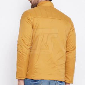 Chaqueta acolchada para hombre con estampado de logotipo personalizado de alta calidad a precio bajo Chaqueta acolchada personalizada de talla grande para hombre - Product Image 5