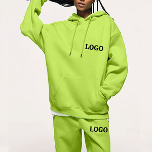 Best High Quality OEM Service Breathable Printed Casual <b>Fleece</b> <b>Women's</b> Tracksuit Hooded Collar Solid <b>Pattern</b> Plus Size Winter - Product Image 6