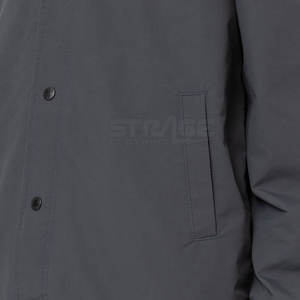 Veste d'hiver en toile à coupe ample fabriquée par des professionnels Logo avant Respirant Écologique Facile à porter Faible MOQ pour hommes - Product Image 6