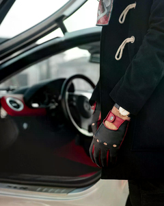 Guantes de Conducción de Cuero Genuino de Alta Calidad, Duraderos y Cómodos, Diseño Antideslizante con Logotipo Personalizado - Product Image 5