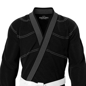 Uniforme de Karate de diseño 100 algodón Unisex, ropa deportiva de Color blanco personalizada, con logotipo de entrenamiento personalizado, jiu-jitsu-gi - Product Image 2