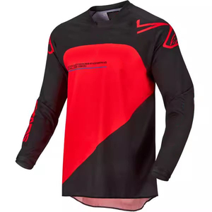 Traje de Motocross Personalizado, Resistente al Viento, Estampado, de Alta Calidad, Jersey de Descenso, Manga Larga, Camisetas de Motocross Todoterreno, OEM ODM - Product Image 3