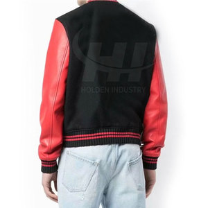 High Quality <b>Men</b> Letterman <b>Jacket</b> Best Design New Arrival Winter <b>Warm</b> Street Wear Letterman <b>Jacket</b> For Sale - Product Image 2
