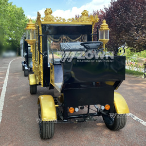 Carro eléctrico Retro tradicional de alta calidad, suministros funerarios especiales, transporte fúnebre de nueva condición - Product Image 4