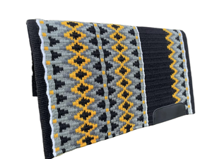 Coussin en laine haut de gamme avec couverture de selle Western Show Design exclusif de style moderne pour l'entraînement de compétition Sports d'équitation - Product Image 4