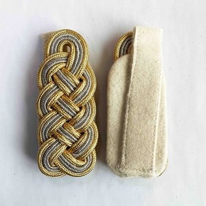 Correa de hombro de calidad superior Uniforme Charreteras Rango Diseño personalizado Uniforme y filas de personal de tripulación - Product Image 4