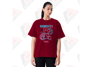 เสื้อยืดผ้ายีนส์ผ้ายีนส์ผ้าลูกฟูกสำหรับผู้หญิงทันสมัยทันสมัยทันสมัยผ้าลินินเป็นมิตรต่อสิ่งแวดล้อมผ้าปะติดลูกปัด - Product Image 5