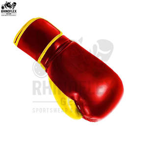 Gants de boxe en cuir pour hommes de haute qualité personnalisés en usine à bas quantité minimale de commande meilleur prix pour les meilleurs gants de boxe de qualité du Pakistan - Product Image 4