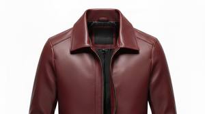 Chaqueta Larga de Cuero para Hombre, Estilo Gabardina, Cuello de Lona, Ropa Urbana, Venta al por Mayor - Product Image 3