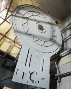 Machine de découpe et de cintrage laser CNC personnalisée Service de fabrication Fourniture en usine de pièces de tôle revêtues de poudre - Product Image 3