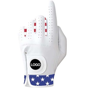 Gants de golf en cuir de cabretta de qualité supérieure, personnalisés, avec une excellente sensation de flexibilité, pour adultes, pour les sports de plein air - Product Image 2