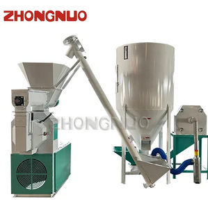 LIMA 55kw Usine automatique complète de prémélange d'aliments pour animaux Nouvelle ligne de production d'usine d'aliments pour volailles poulets/porcs/poissons Machine allemande - Product Image 5