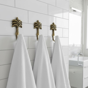 Aluminium Flower Design 5 <b>Hook</b> <b>Wall</b> Mount | Eco-Friendly Powder Coated Multipurpose <b>Hook</b> for Clothes, Bags & Towels - Product Image 5