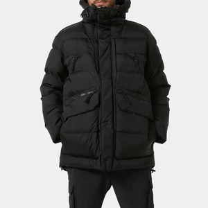 Doublure de doudounes longs manteaux travail personnalisé imperméable moto Bomber varsity chasse doudounes hommes pour manteaux hiver - Product Image 1