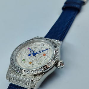 SPARKTIME Trending Design Fashion Montre à quartz pour femmes Bracelet en cuir et montre en diamant polyvalente résistante à l'eau de haute qualité - Product Image 4