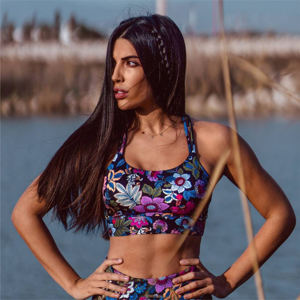 Legging de Yoga 100% Polyester pour femmes, moulant, avec Logo de Sublimation - Product Image 5