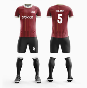 ชุดเสื้อเจอร์ซี่ทีมฟุตบอลชุดเครื่องแบบสั่งทำพิเศษ - Product Image 4