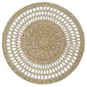 Vietrustic Handmade Kitchen <b>Table</b> <b>Placemats</b> Braided Seagrass <b>Placemat</b> Set Decorative Mat for Photoshoot - Product Image 4