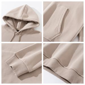 Sudaderas sueltas de hombre con capucha y peso pesado de alta calidad de 360gsm con logotipo impreso personalizado - Product Image 4