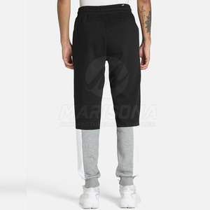 Pantalon de survêtement décontracté léger et droit pour homme, sur mesure, respirant, en polyester/coton écologique, faible MOQ, marque privée - Product Image 3