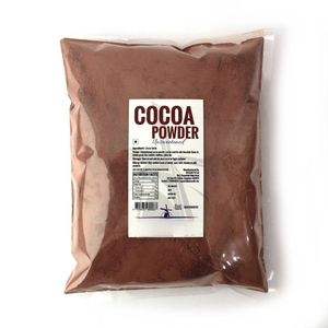 Poudre de cacao noir, poudre de chocolat, faible en gras, 100% cacao hollandais pur, non sucré, en vrac, qualité supérieure, 25 kg à bas prix - Product Image 1