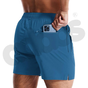 100% Polyester Athletic <b>Running</b> Mesh <b>Shorts</b> for <b>Men's</b> Hybrid Blue <b>Shorts</b> Lightweight Quick Dry Casual <b>Men's</b> fitness <b>shorts</b> - Product Image 3