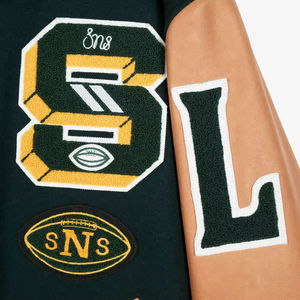 Chaqueta Varsity para Hombre, Precio al por Mayor, MOQ Bajo, Nueva Colección 2026, Cuello Alto de Lona, Estilo Urbano, Tela Cómoda - Product Image 6