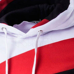 Sweats à capuche de sport performants pour l'entraînement physique, respirants, design basique personnalisé avec un look athlétique moderne - Product Image 4
