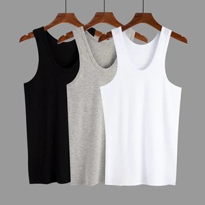 Maillot de corps pour homme Slim Fit Summer Tank Top Vest Youth Sports Undershirt sans manches Respirant - Product Image 3