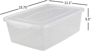 High Quality Multifunctional PP <b>Plastic</b> Storage <b>Boxes</b> Modern Design Household <b>Plastic</b> Storage Container Made in Vietnam - Product Image 6
