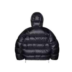 OEM Custom Unisex Oversize Thin Warm Mens Baggy Long Front <b>Waterproof</b> Zip up Cotton Puffer Cotton Coat - Product Image 5