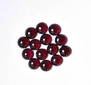 Piedra preciosa granate genuina Piedra granate semipreciosa Piedra granate de 3mm a 7mm Suministro a granel suelto Gemas granate para hacer joyas - Product Image 3