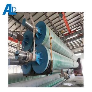 Linha de produção de tubos de fibra de vidro FRP GRP com máquina de enrolamento de fibra de vidro com controle de computador - Product Image 1