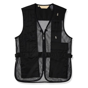 Gilet de tir d'appel de jeu de haute qualité pour le piège à argile et la gamme utilisent un matériau en coton à glissière avant et des poches fonctionnelles - Product Image 6
