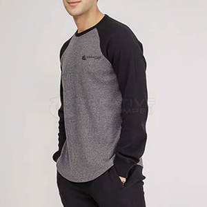 Youth <b>Raglan</b> <b>Sleeve</b> <b>T</b>-<b>Shirt</b> with Light Weight 100% Cotton Best Quality Customizable Logo Design - Product Image 5