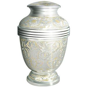 Aluminum Urns Cremation Urns for Adult Human Ashes Hot Selling Metal Urns at Wholesale Price from India Premium <b>Texture</b> Quality - Product Image 2