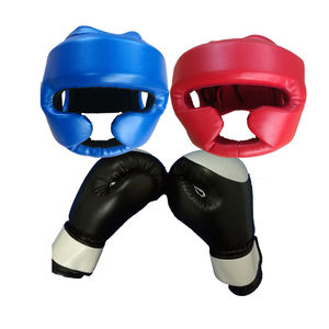 Casco de Boxeo y Kickboxing de Cuero PU de Alta Calidad, Estilo Deportivo, Personalizable, Protector de Cabeza Efectivo para Combate - Product Image 6