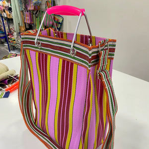 Sac de courses en polypropylène recyclé de haute qualité, écologique, réutilisable, logo personnalisé, fermeture personnalisée, poignée en métal - Product Image 1